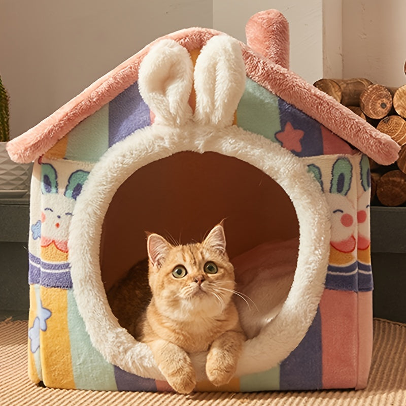 Cozy Winter Dog Kennel House