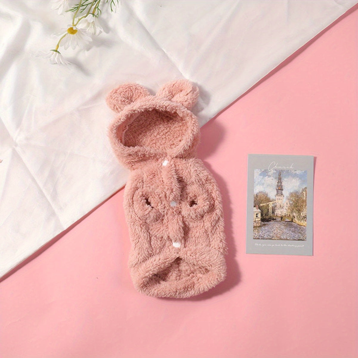 Bear Hoodie Sweater for Small Dogs