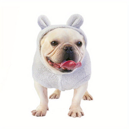 Bear Hoodie Sweater for Small Dogs