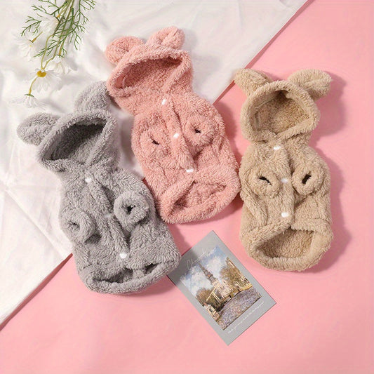 Bear Hoodie Sweater for Small Dogs
