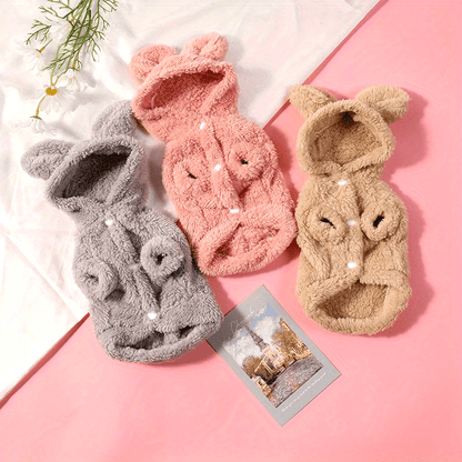 Bear Hoodie Sweater for Small Dogs