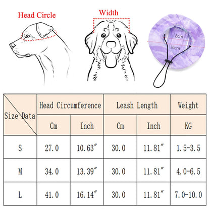 Pet Hats with Ear Holes